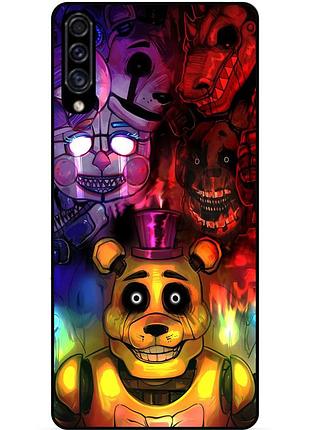 Силіконовий бампер чохол для samsung m20 з малюнком freddy фредді аніматроніки
