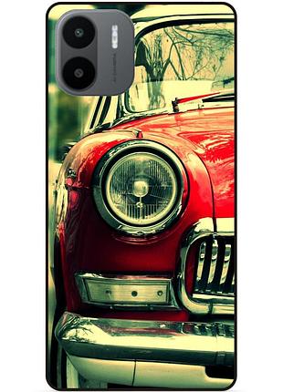 Силиконовый чехол бампер для xiaomi redmi a2 / a1 с рисунком ретро авто chevrolet машина