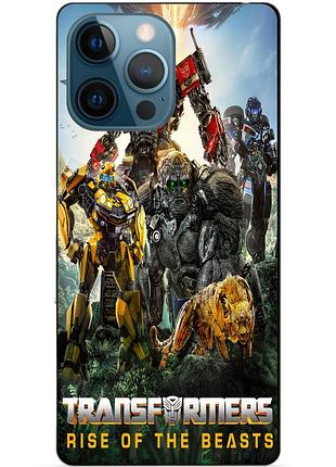 Силіконовий чохол бампер для iphone 14 pro max зверобати трансформери transformers