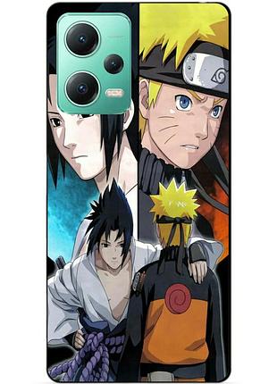 Силіконовий чохол бампер для xiaomi redmi note 12 5g з малюнком наруто узумакі naruto