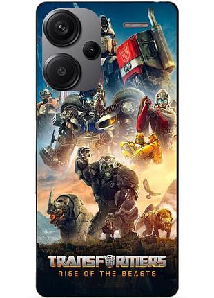 Силіконовий чохол бампер для xiaomi redmi note 13 pro plus 5g з картинкою звіробої трансформери transformers