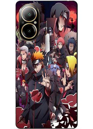 Силіконовий чохол бампер для realme c67 з малюнком наруто naruto аніме