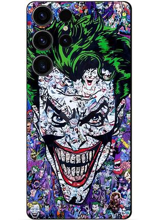 Силіконовий чохол бампер для samsung s23 ultra з малюнком джокер joker