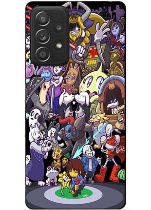 Силіконовий чохол бампер для samsung a32 з малюнком undertale андертейл