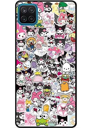 Силіконовий бампер чохол для samsung a22 з малюнком kuromi куроми
