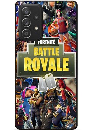 Силіконовий чохол бампер для samsung a32 гра fortnite фортнайт