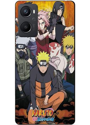 Силіконовий чохол бампер для oppo a96 з малюнком naruto наруто аніме