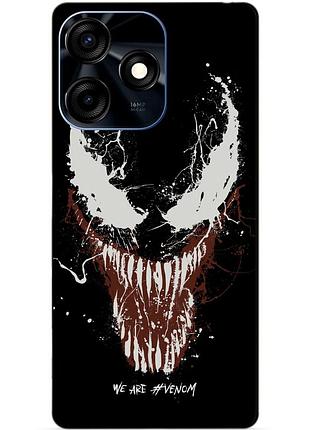 Силіконовий чохол бампер для tecno spark 10c з малюнком веном venom