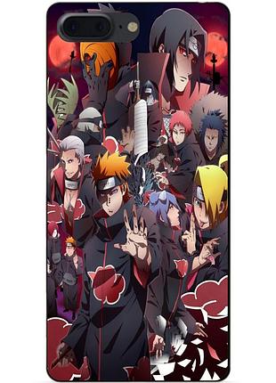 Силіконовий чохол бампер для iphone 8 plus з малюнком наруто naruto аніме