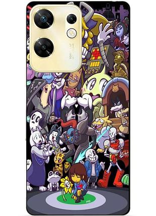 Силіконовий чохол бампер для infinix zero 30 4g з малюнком undertale андертейл