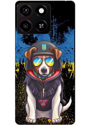Силіконовий чохол бампер для zte blade a35 з малюнком пес патрон