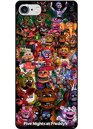 Силіконовий бампер чохол для iphone 6 з малюнком аніматроніки freddy фредді