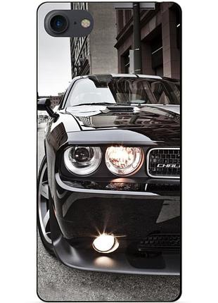 Силіконовий чохол бампер для iphone 8 з малюнком dodge додж машина авто