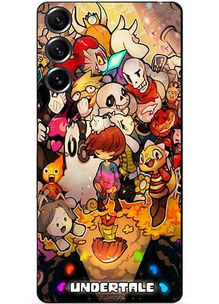 Силіконовий чохол бампер для samsung s23 plus з малюнком андертейл undertale