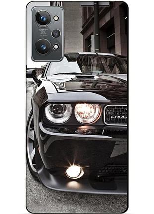 Силиконовый чехол бампер для realme gt2 с рисунком dodge додж машина авто