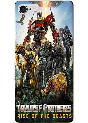 Силиконовый чехол бампер для iphone 6 звероботы трансформеры transformers