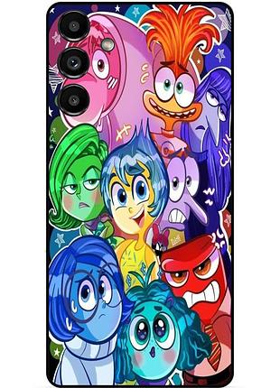 Силіконовий чохол бампер для samsung m34 з малюнком головоломка