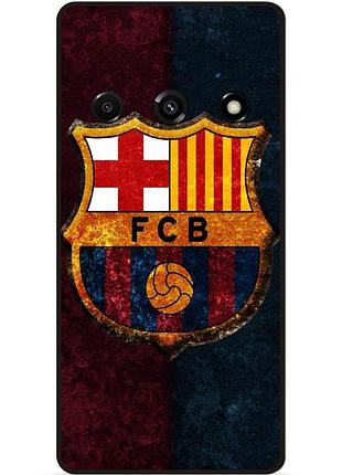 Силіконовий чохол бампер для xiaomi redmi a3 з малюнком барселона barcelona