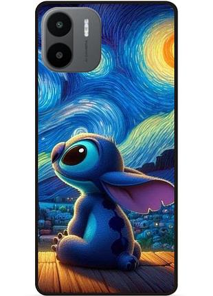 Силиконовый бампер чехол для xiaomi redmi a2 stitch лило и стич