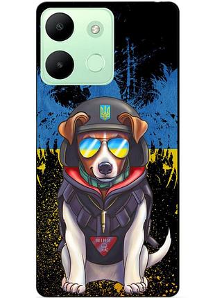 Силіконовий чохол бампер для infinix smart 7 hd з малюнком пес патрон