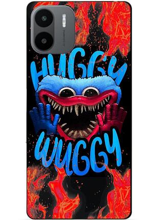 Силиконовый бампер чехол для xiaomi redmi a2 с рисунком хагги вагги huggy wuggy