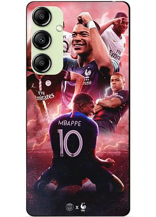 Силіконовий бампер чохол для samsung s22 plus з малюнком кіліан мбаппе mbappe