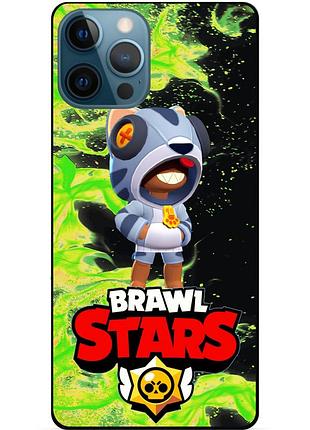 Чохол із героєм леон brawl бравл старс brawl stars для xiaomi samsung motorola nokia iphone zte oppo realme леон бродячий