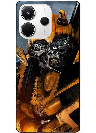 Силіконовий чохол бампер для xiaomi redmi note 14 5g з малюнком бамблбі bumblebee трансформери