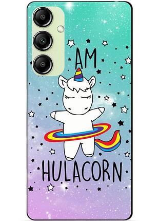 Силіконовий чохол бампер для samsung a04s з малюнком єдиноріг поні