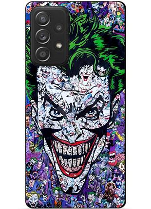 Силіконовий чохол бампер для samsung a52 з малюнком джокер joker