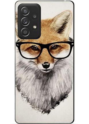 Чехол силиконовый бампер для samsung a32 с рисунком лиса
