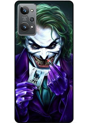 Силіконовий бампер чохол для realme gt2 з малюнком joker джокер