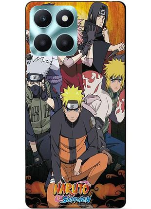 Силіконовий чохол бампер для huawei honor x6a з малюнком naruto наруто аніме