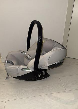 Автокрісло cybex cloud t-i size plus platinum white