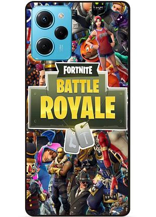 Силіконовий чохол бампер для xiaomi redmi note 12 pro speed edition гра fortnite фортнайт