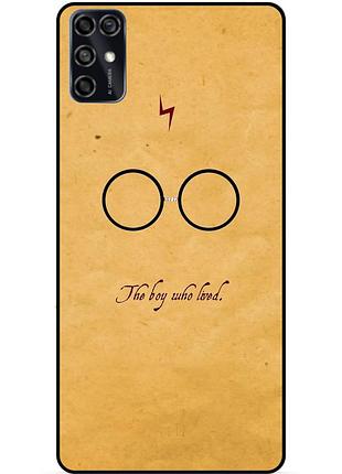 Чохол силіконовий бампер для zte blade v2020 smart з малюнком гаррі поттер harry potter окуляри