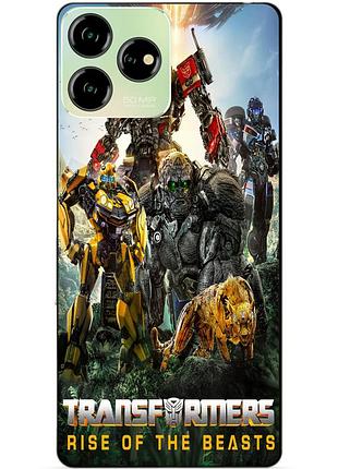 Силіконовий чохол бампер для zte blade v50 design зверобати трансформери transformers
