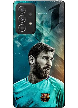 Чехол силиконовый бампер для samsung a32 с рисунком leo messi месси