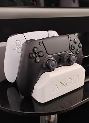 Подвійна підставка для геймпадів playstation 5 (dualsense) – стильний органайзер з 3d-друку