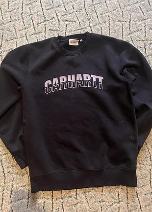 Оригінальний світшот carhartt з великим лого
