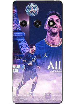 Чехол силиконовый бампер для xiaomi redmi a3 с рисунком messi psg месси