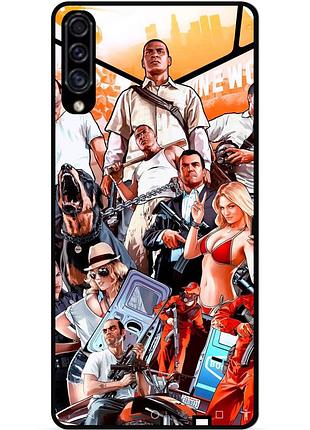 Чехол силиконовый бампер для samsung a11 гта gta