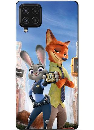 Силіконовий чохол бампер для samsung m32 з малюнком джуді зверополіс zootopia