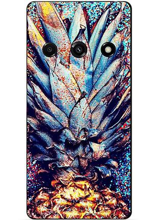 Чехол силиконовый бампер для xiaomi redmi a3 с рисунком ананас