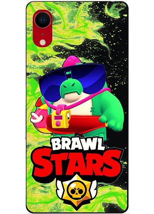 Силиконовый чехол бампер для iphone xr с героем бравл базз