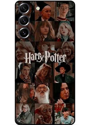 Силиконовый бампер чехол для samsung s21 fe с рисунком harry potter гарри поттер