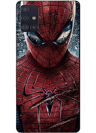 Силіконовий чохол бампер для samsung m51 людина-павук spider man