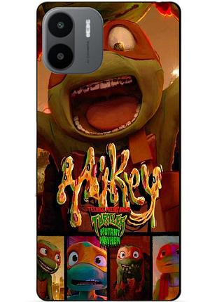 Силиконовый чехол бампер для xiaomi redmi a2 / a1 с рисунком майки mikey черепашки ниндзя