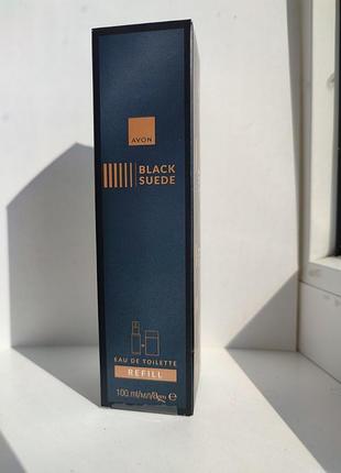 Black suede avon 100мл змінний блок туалетна вода