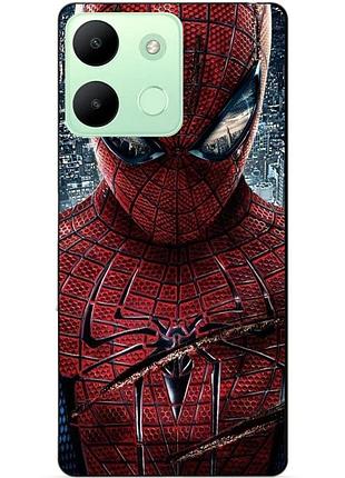Силіконовий чохол бампер для infinix smart 7 hd людина-павук spider man